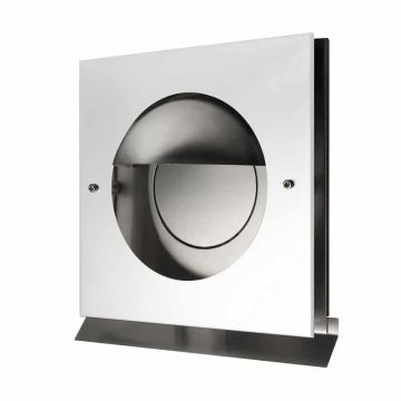 Design gevelkap PREMIUM LINE KAPPA, 150 mm, met terugslagklep, RVS-304