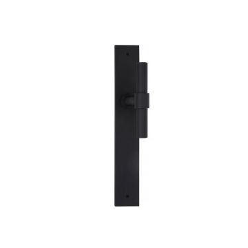 Massieve knop ONE PBT15VP236SFC vast op schild blind mat zwart