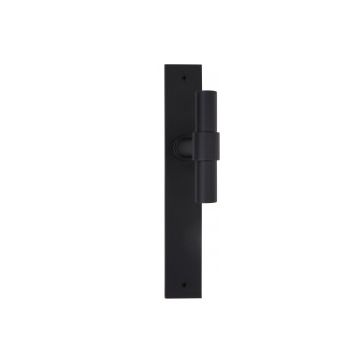 Massieve knop ONE PBT20VP236SFC vast op schild blind mat zwart