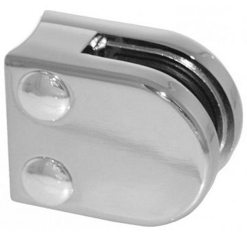 Glasklem buis Ø 42,4 mm zamak verchroomd model 2700