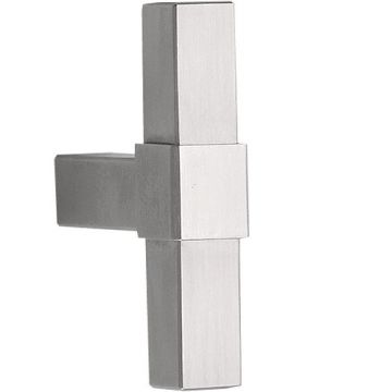 SQUARE V50 Massieve meubelknop RVS