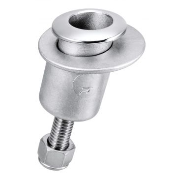 Adapter voor parasolpaal 22 mm RVS-316 (A4)