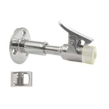 Deurstopper en vastzetter verstelbaar 87-120 mm