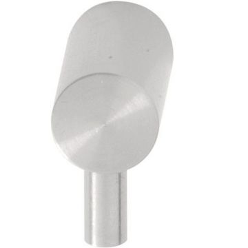 BASICS LBP10 massieve meubelknop mat RVS
