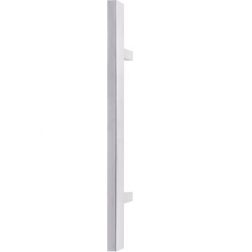Greep 300 mm SQUARE LSQ1065B NP mat geslepen niet-doorgaand