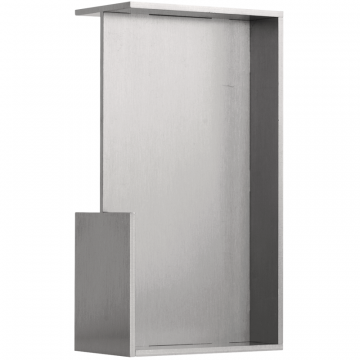 Inbouw-/schuifdeurkom SQUARE LSQ160A/38 mat geslepen