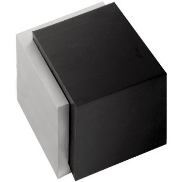 Deurstopper wand/vloer SQUARE LSQ46 mat geslepen