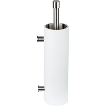 Toiletborstel Piet Boon ONE PB303 met muurbevestiging mat RVS-316/wit Corian®