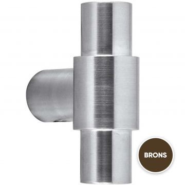 Massieve knop tbv knopcilinder Piet Boon ONE PBKY brons