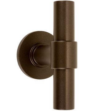 Massieve knop op rozet Piet Boon ONE PBT15V/50 brons