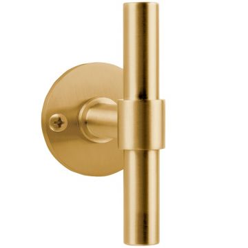 Massieve knop op rozet Piet Boon ONE PBT15V/50 PVD mat goud