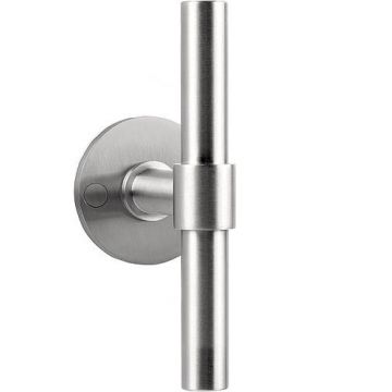 Massieve deurkruk vast draaibaar Piet Boon ONE PBT15XL/50 mat geslepen