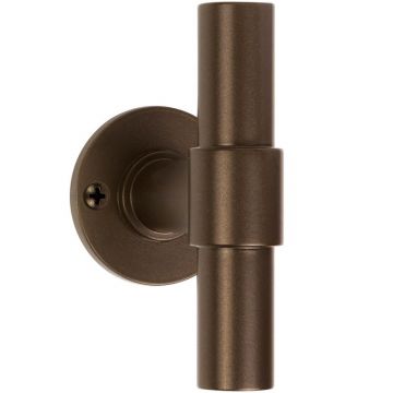 Massieve knop op rozet Piet Boon ONE PBT20V/50 brons