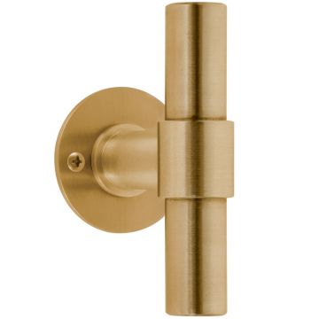Massieve knop op rozet Piet Boon ONE PBT20V/50 PVD mat goud