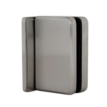 Glasdeurscharnier RVS-304 glas/wand RVS design DIN links/DIN rechts