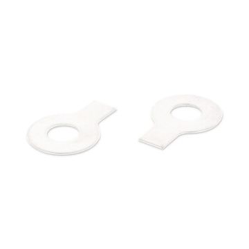 Ligborgplaat met één lip 40,0 mm DIN 93 RVS A4 (25 stuks)