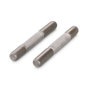 Tapeind 2d M10 x 25 mm DIN 835 RVS A2 (100 stuks)