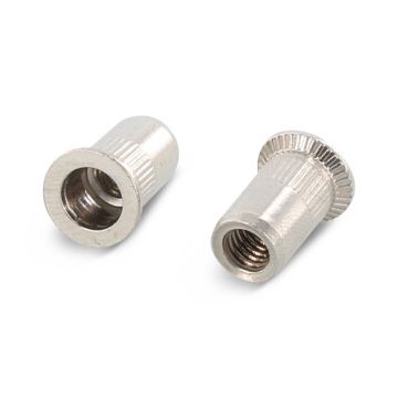 Seko insteekmoer open M6 x 16 mm Art. 1023 RVS A2 (250 stuks)