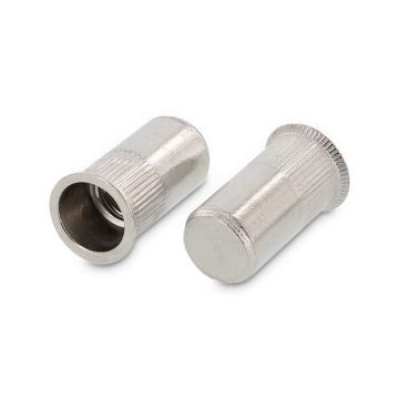 Seko insteekmoer gesloten M3 x 16,5 mm Art. 1024 RVS A2 (250 stuks)