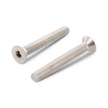 Verzonken schroef M10 x 80 mm ISO 10642 RVS A2 SW6 (50 stuks)
