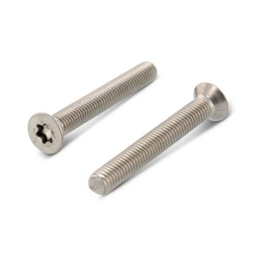 Verzonken schroef M10 x 70/70 mm ISO 14581 RVS A4 TX50 (100 stuks)