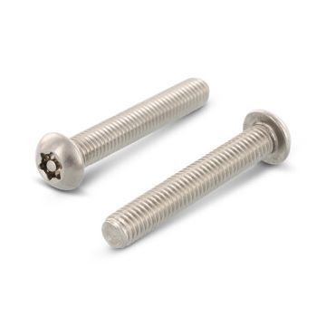 Veiligheidsschroef ISR met pin M8 x 60 mm Art. 9121 RVS A2-50 TX40 PIN (100 stuks)