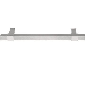 SQUARE V35/128 massieve meubelgreep mat RVS