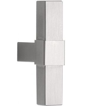 SQUARE V50 Massieve meubelknop mat RVS