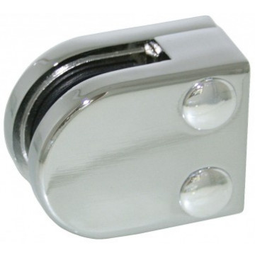 Glasklem buis Ø 42,4 mm zamak verchroomd model 2700