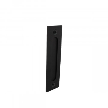 Intersteel Schuifdeurkom opschroevend 220x60x6 mm zwart