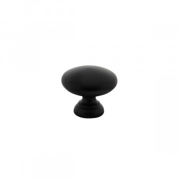 Intersteel Meubelknop paddenstoel 32 mm zwart