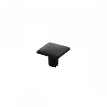 Intersteel Meubelknop vierkant 26 x 26 mm mat zwart