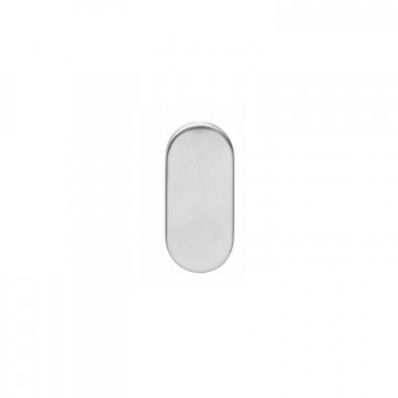 Intersteel Rozet ovaal verdekt rvs geborsteld 4 mm