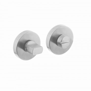 Intersteel Rozet toilet-/badkamersluiting rond rvs geborsteld
