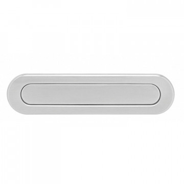 Intersteel Brievenbus ovaal met veer rvs geborsteld
