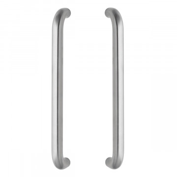Intersteel Deurgrepen per paar U-vorm 455x80x30 mm HoH 425 mm rvs geborsteld
