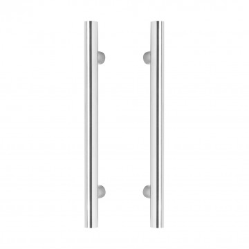 Intersteel Deurgrepen per paar T-vorm 800x80x30 HoH 600 rvs