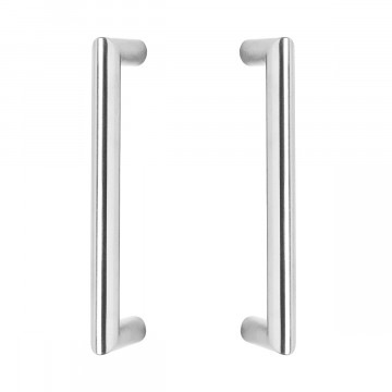 Intersteel Deurgrepen per paar recht-90° 220x65x20 HoH 200 rvs