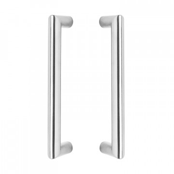 Intersteel Deurgrepen per paar recht-90° 330x80x30 HoH 300 rvs