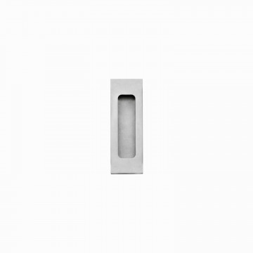 Intersteel Schuifdeurkom rechthoek 120x40mm blind rvs geborsteld