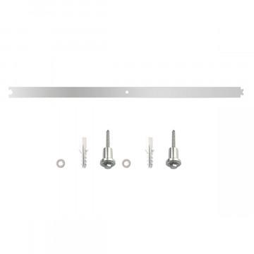 Intersteel Tussenrail 90 cm rvs geborsteld