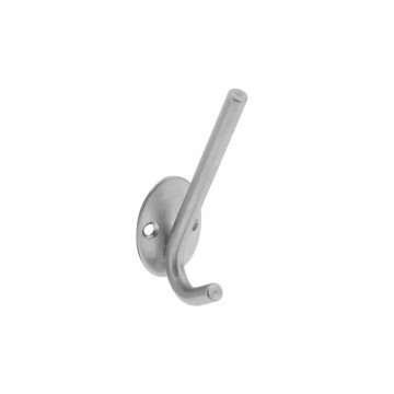 Intersteel Hoed-/jashaak ovaal rvs geborsteld
