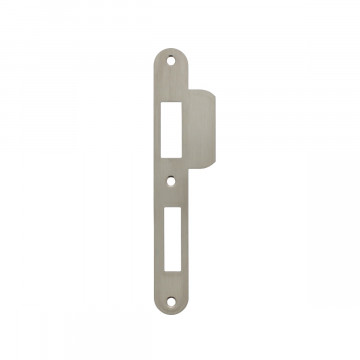Intersteel Sluitplaat voor veiligheidsslot SKG** profielcilindergat 72 mm DIN links rvs