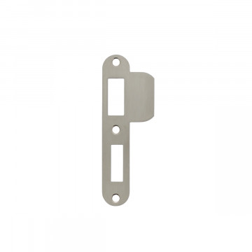Intersteel Sluitplaat voor veiligheidsslot SKG* profielcilindergat 55 mm DIN links rvs