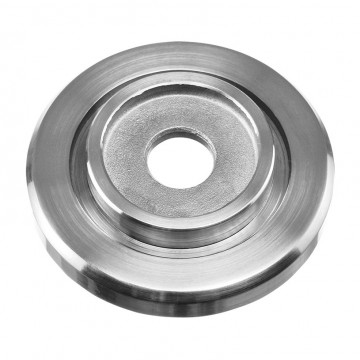 Rozet buis 42,4 x 2,0 mm RVS-304 mat geslepen model 0501