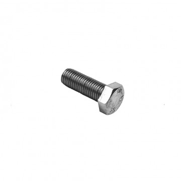Zeskanttapbout, M12 x 45 mm, A4-70, QS-225 RVS-316