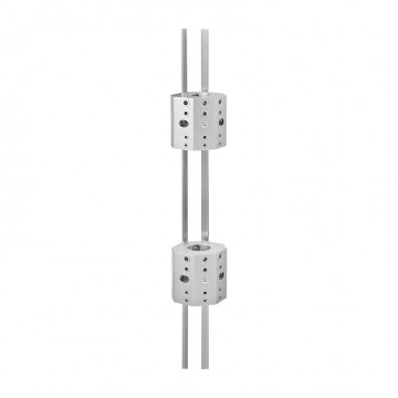2x Boorhulp variabel, voor buis Ã˜42,4 mm, Q-76
