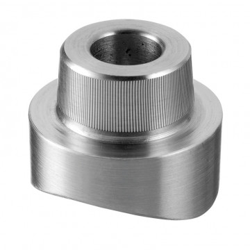 Bevestigingsadapter, buis 42,4 mm, model 0724, RVS-304