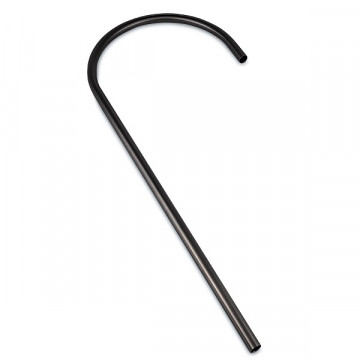Kelnerbeugel 180Â°, Ã˜ 38,1 mm, model 905, Antraciet RVS-Look (Zamak)