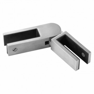 Flexibele glasklem voor glasdikte 16,76 – 19mm model 11 RVS-316